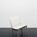 David Rickard, London Chair, 2017, modified gallery chair, 74x37x45 cm. Courtesy Otto Zoo. Ph. Luca Vianello