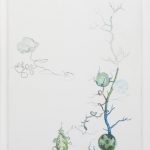 Edwin Vlassenroot, Herbst 5, 2011,oil, tempera, chalk on linen, 85x130 cm. Photo Luca Vianello.