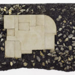 Wilfrid Almendra, Basement (Privilège), 2011, macadam, concrete, 70 x 90 cm. Courtey Otto Zoo