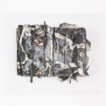 Daniele Girardi, Sketch wild book N°3:016, 2016, mixed media on moleskine, perspex box, 58x46 cm. Courtesy Otto Zoo